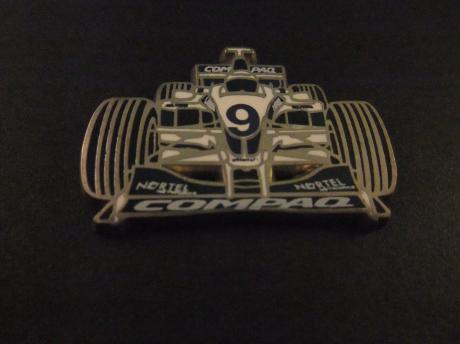 Formule 1 racewagen (BMW) Williams team (Ralf Schumacher in het F1 seizoen van 1999